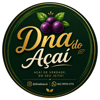 Logo da DNA do Açaí